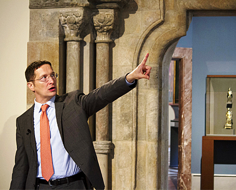Julien Chapuis, Leiter der Skulpturensammlung und Sammlung der Byzantischer Kunst im Bode-Museum © Staatliche Museen zu Berlin Julien Chapuis, Leiter der Skulpturensammlung und Sammlung der Byzantischer Kunst im Bode-Museum