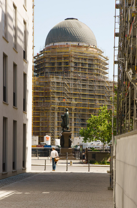 2019 wird die Rekonstruktion fertig sein: das Berliner Schloss © Max Zerrahn 2019 wird die Rekonstruktion fertig sein: das Berliner Schloss