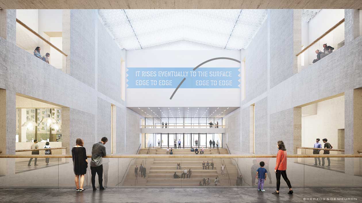 Herzog De Meuron Unveils Revised Design For Berlin Art Museum