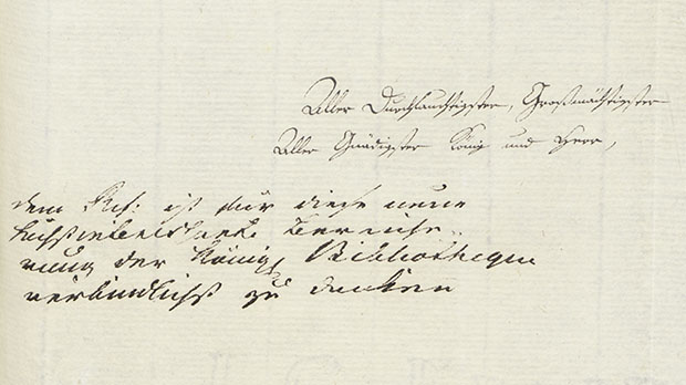 Humboldtbrief Historischer Brief