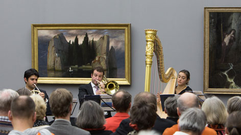 Konzert in der Alten Nationalgalerie (öffnet Vergrößerung des Bildes)