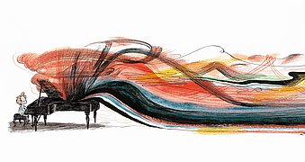 Graphic Novel "Die neue Musik" von Mikael Ross