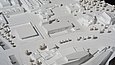 Stilisiertes Modell einer urbanen Landschaft mit Architekturmodell Tarn-Nr. 1151