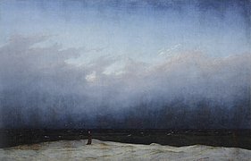 Caspar David Friedrich, Mönch am Meer