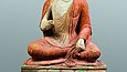 Objektfotografie eines sitzenden Buddhas aus China