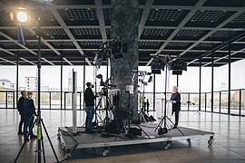 Schlüsselübergabe Neue Nationalgalerie