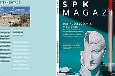 Front and back covers of the SPK Magazine issue no. 7 (opens enlarged image)