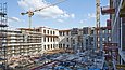 Blick auf eine Baustelle