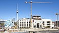 Blick auf eine Baustelle