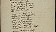 Handwritten sheet