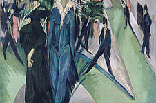 “Potsdamer Platz”, a painting by Ernst Ludwig Kirchner