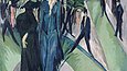 “Potsdamer Platz”, a painting by Ernst Ludwig Kirchner