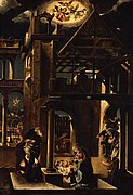 Albrecht Altdorfer (Umkreis), Die Anbetung der Hirten (16.Jh.)