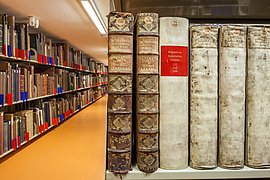 Druckbestände im Magazin im Haus Unter den Linden der Staatsbibliothek zu Berlin