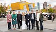 Gruppenfoto auf dem Kulturforum