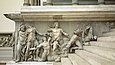 Detail of the Pergamon Altar with frieze of figures