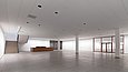 Treppenhalle in einem modernen Gebäude