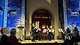 Musikerinnen spielen im Ischtar-Tor