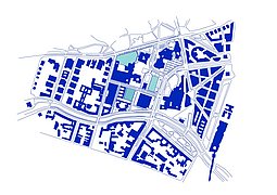Ausschnitt Lageplan Kulturforum Ausschnitt Lageplan Kulturforum