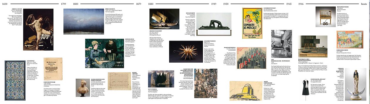 Menschheitsgeschichte(n): Die vielfältigen und umfangreichen Sammlungen der SPK machen die kulturelle Entwicklung der Menschheit sichtbar, von ihren Anfängen bis in die Gegenwart (opens enlarged image)