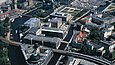 Luftaufnahme der gesamten Museumsinsel im Jahr 1999