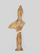 Bronzezeitliches Idol, wahrscheinlich aus Griechenland Bronzezeitliches Idol