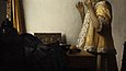 Johannes Vermeer, Junge Dame mit Perlenhalsband