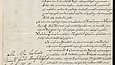 Historisches Schriftstück