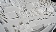 Stilisiertes Modell einer urbanen Landschaft mit Architekturmodell Tarn-Nr. 1281