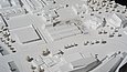 Stilisiertes Modell einer urbanen Landschaft mit Architekturmodell Tarn-Nr. 1115