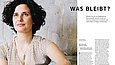 Page from the article "What remains": Kafeh Ali Deeb, museum guide in the Multaka communication project