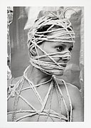 Cornelia Schleime: „Bondage-Selbstinszenierung in Hüpstedt“, 1982