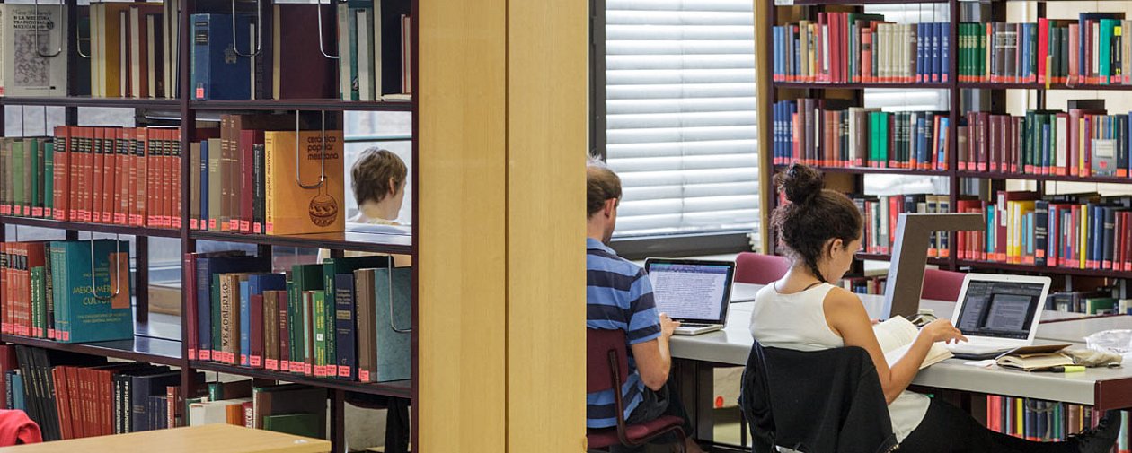 Reading room of the Ibero-Amerikanisches Institut