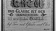 Aufnahme eines Schriftstücks in Schwarz-Weiß