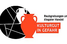 Logo Tagung Kulturgut in Gefahr: Raubgrabungen und illegaler Handel