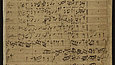 Erste Seite von Johann Sebastian Bachs Autograph der h-Moll-Messe (BWV 232)