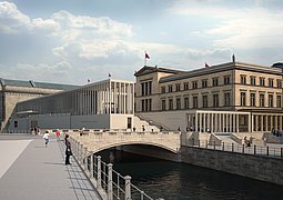 Simulation der zukünftigen Museumsinsel Berlin