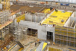 Herstellung des Untergeschosses