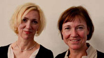 Porträt von Ulrike Schmiegelt-Rietig und Corinna Kuhr-Korolev