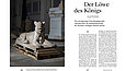Ausschnitt aus dem Artikel Der Löwe des Königs im SPK-Magazin.