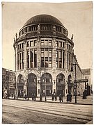 Kaiser-Wilhelm-Gedächtniskirche. Längsschnitt