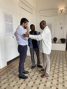 Wissenschaftlicher Workshop im Nationalmuseum von Kamerun