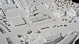 Stilisiertes Modell einer urbanen Landschaft mit Architekturmodell Tarn-Nr. 1358