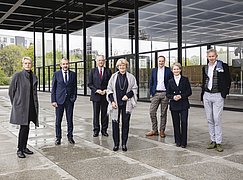 Schlüsselübergabe Neue Nationalgalerie