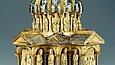 Reliquary with dome and figures on the sides