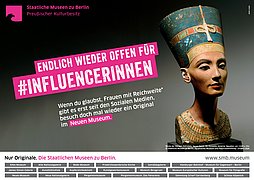 Kampagne „Endlich wieder offen für …“, Motiv #Influencerinnen