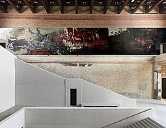 Blick in die Treppenhalle des Neuen Museums