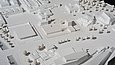Stilisiertes Modell einer urbanen Landschaft mit Architekturmodell Tarn-Nr. 1155