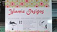 Mappe mit Geschenkpapieren mit islamischen Mustern
