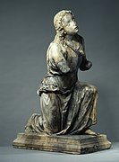 Giovambattista Bregno, Kniender Engel, um 1500, Marmor